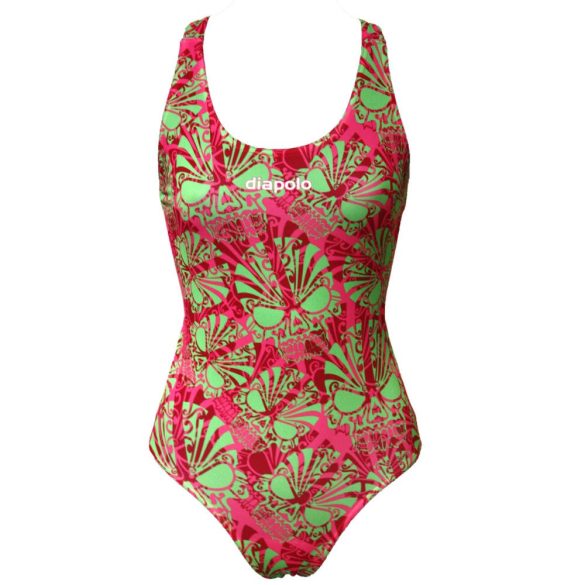 Girl's thick strap swimsuit - Tribal
