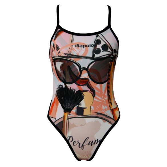 Girl's thin strap swimsuit - Perfume