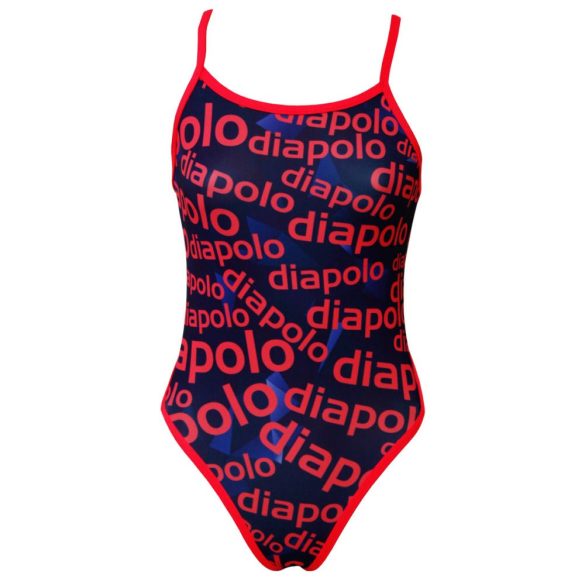 Mädchen Badeanzug-Diapolo Design 2 mit dünnen Trägern