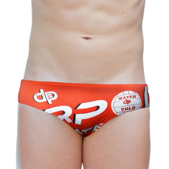 Herren Schwimmhose-WP POLO-rot