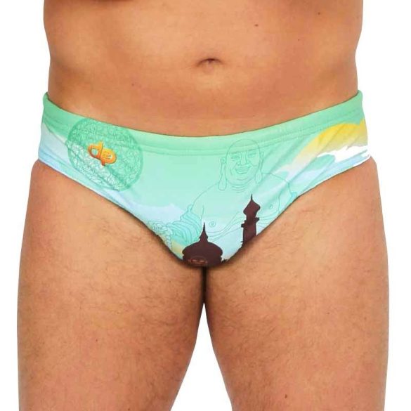 Herren Schwimmhose-Buddha