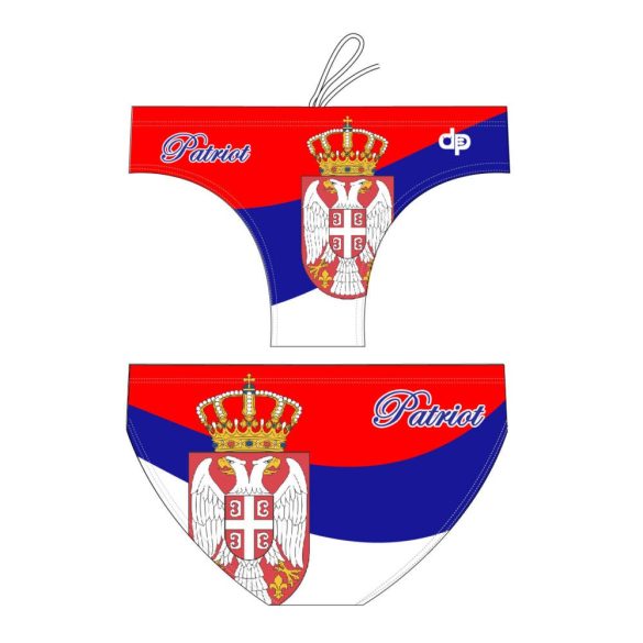 Men's swimsuit - Serbia Patriot - 2