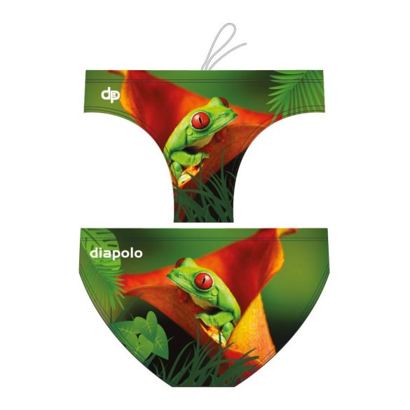 Men's swimsuit - Frog on the Leaf