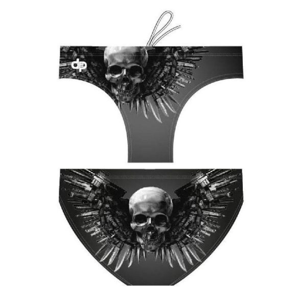 Herren Schwimmhose-Skull Gun 1