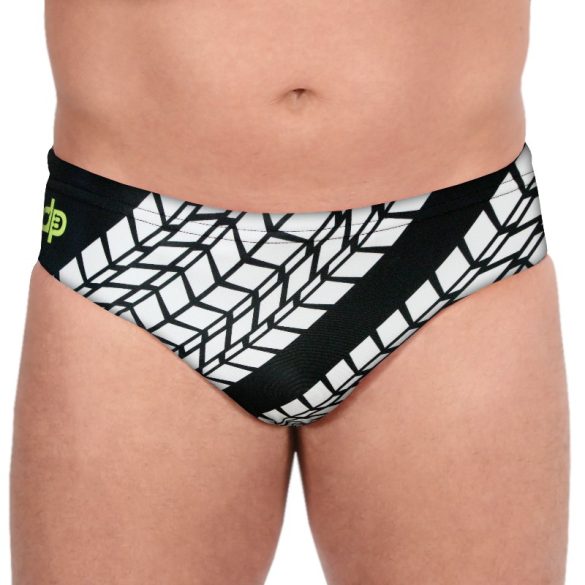 Herren Badehose-Wheel track