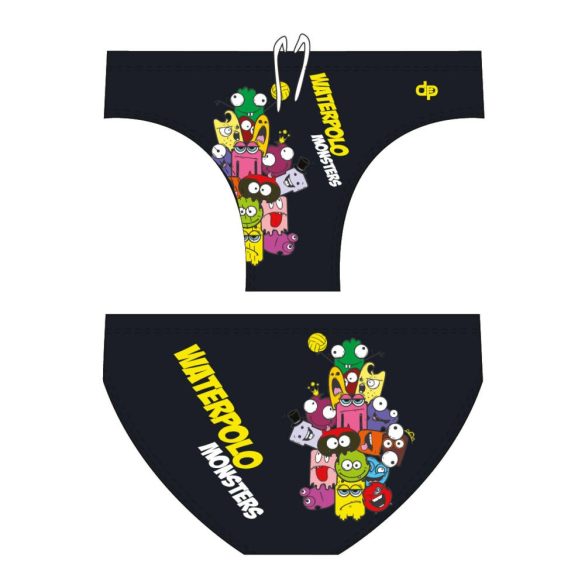 Men's waterpolo suit - Monsters