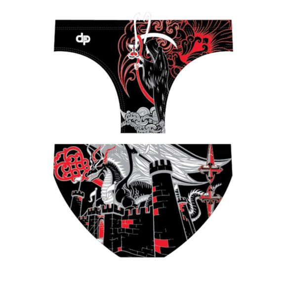 Herren Wasserballhose-Darkness