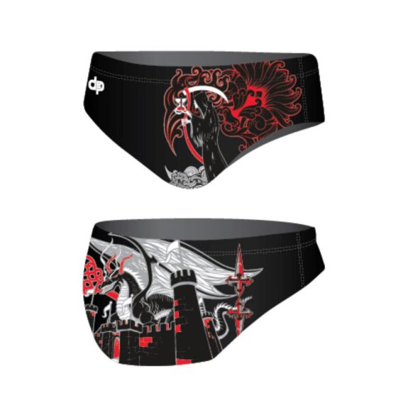 Herren Wasserballhose-Darkness