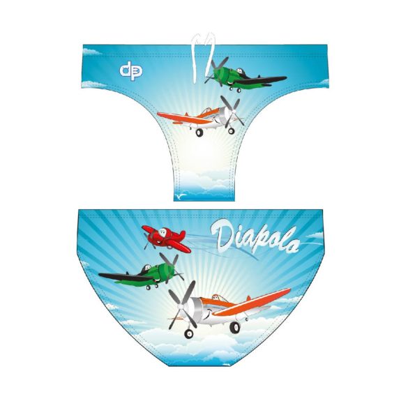 Herren Wasserballhose-Plane