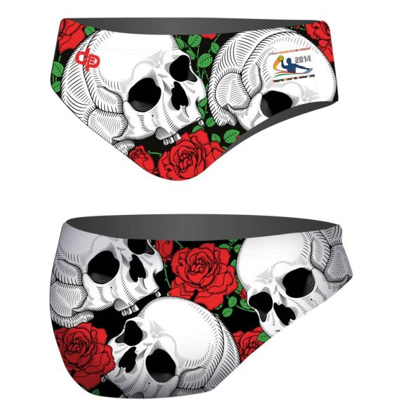 HWPSC - men's waterpolo suit - skulls 