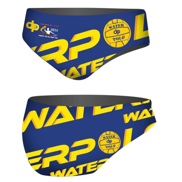 HWPSC - men's waterpolo suit - diagonal