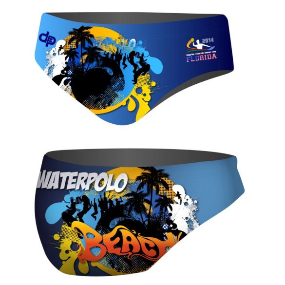 HWPSC - men's water polo suit - Florida beach 