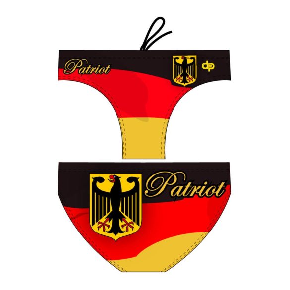 Herren Wasserballhose-Germany Patriot 2
