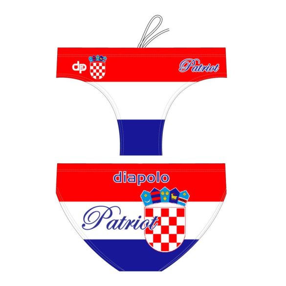 Men's waterpolo suit - Croatia Patriot -  2