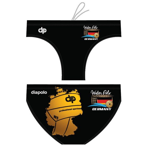 Men's waterpolo suit - Germany map