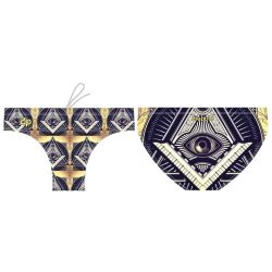 Men's Waterpolo Suit - Blue Eye