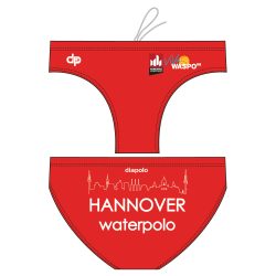 Waspo Hannover - Water polo trunks - Red 