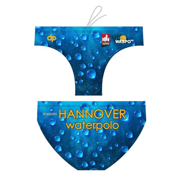Waspo Hannover-Herren Wasserballhose-royalblau
