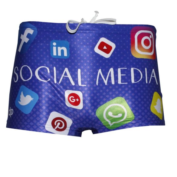 Herren Mini Boxer-Social media