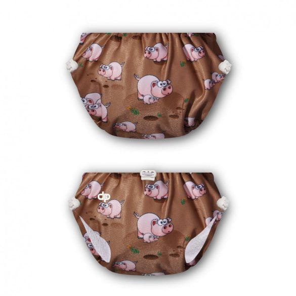 Swim diaper - pig