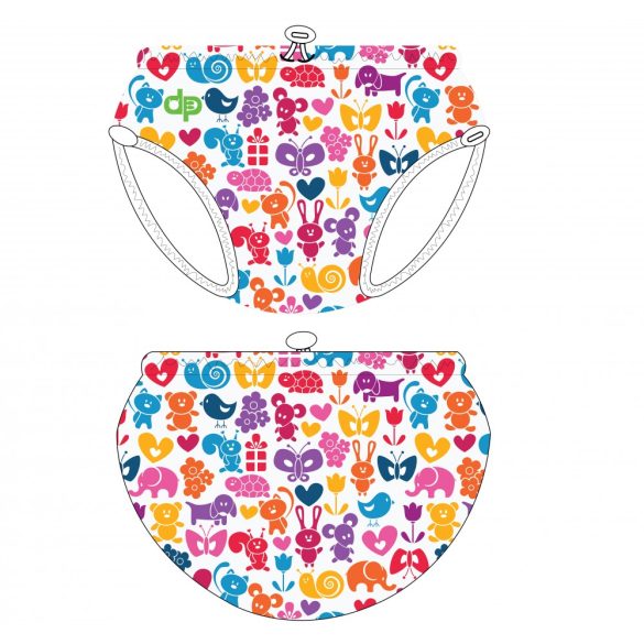 Swim diaper - figured