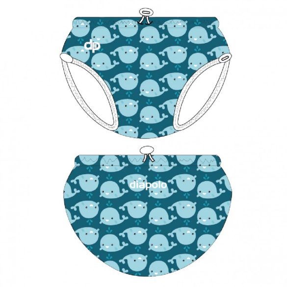 Swim diaper - whale