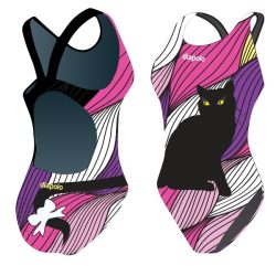 Women's thick strap swimsuit - Kitty 2