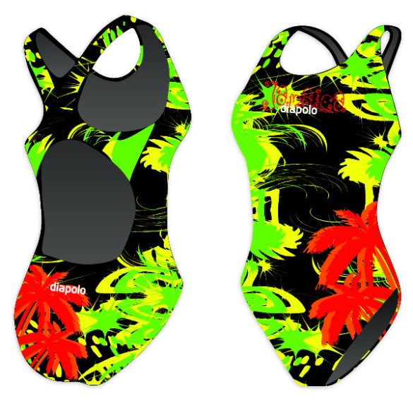 Women's thick strap swimsuit - Jamaica