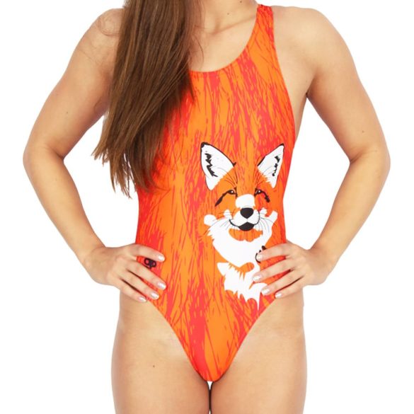 Women's thick strap swimsuit - Fox 