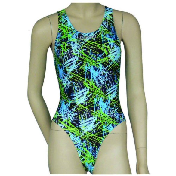 Damen Schwimmanzug-Graphic 2 mit breiten Trägern