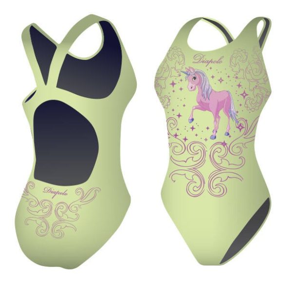 Women's thick strap swimsuit - Unicorn 4