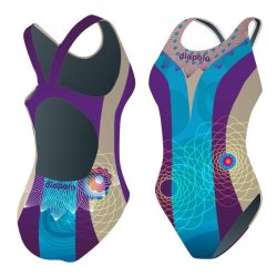 Damen Schwimmanzug-Kháló 4 mit breiten Trägern