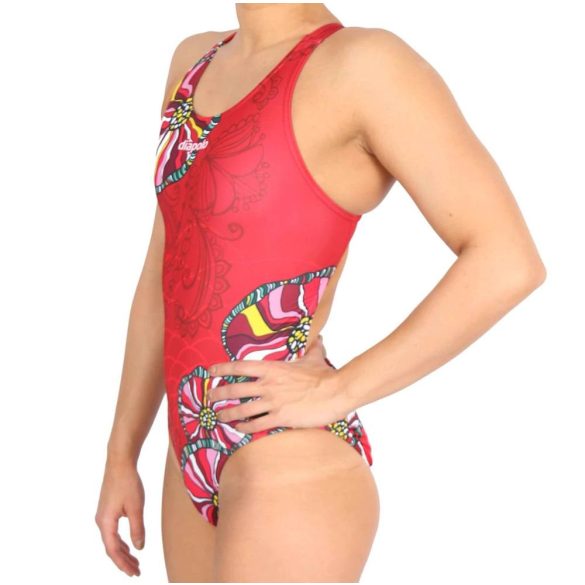 Women's thick starp swimsuit - Bohemian Flowers - 2