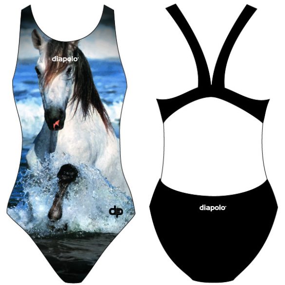 Damen Schwimmanzug-Horse 2 mit breiten Trägern