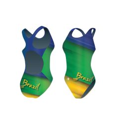 Women's thick strap swimsuit - Brazil 1