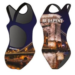 Damen Schwimmanzug-Budapest 1 mit breiten Trägern