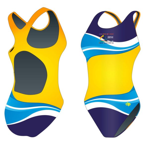 Damen Schwimmanzug-HWPSC3 mit breiten Trägern