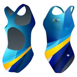 Damen Schwimmanzug-HWPSC4 mit breiten Trägern