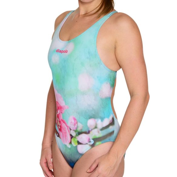 Damen Schwimmanzug-Spring Cherry mit breiten Trägern