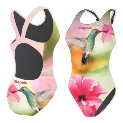 Damen Schwimmanzug-Kolibri mit breiten Trägern