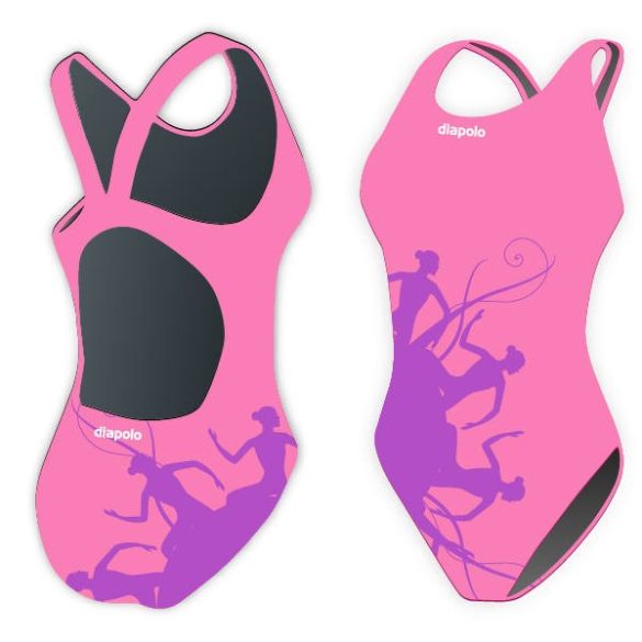 Women's thick strap swimsuit - Sync cyrcle 2 (synchro 2)