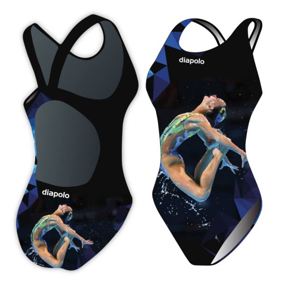 Women's thick strap swimsuit - Sync flyer (synchro 5)