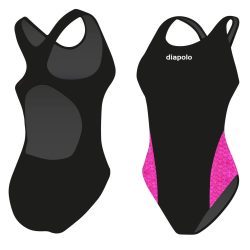 Damen Schwimmanzug-RUBY 2 Hololycra mit breiten Trägern