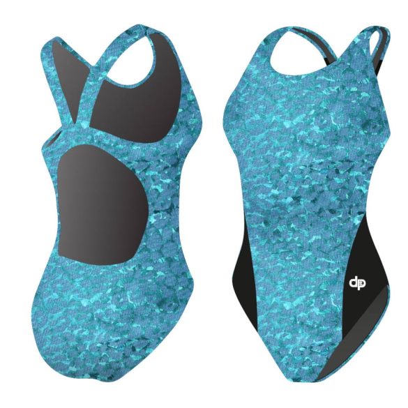 Damen Schwimmanzug-SAPPHIRE 1 Hololycra mit breiten Trägern