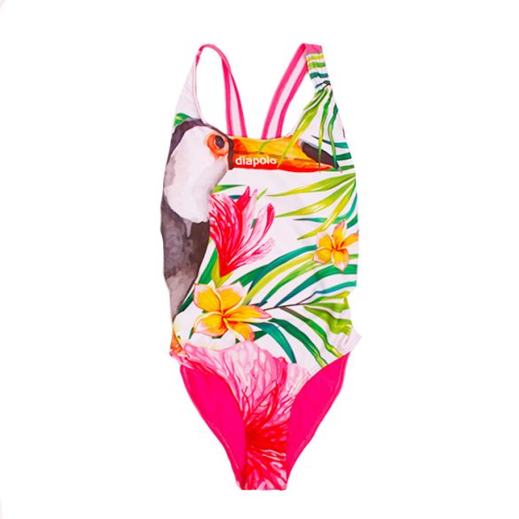 Women's thick strap swimsuit - Toucan