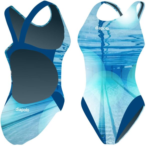 Damen Schwimmanzug-Underwater mit breiten Trägern