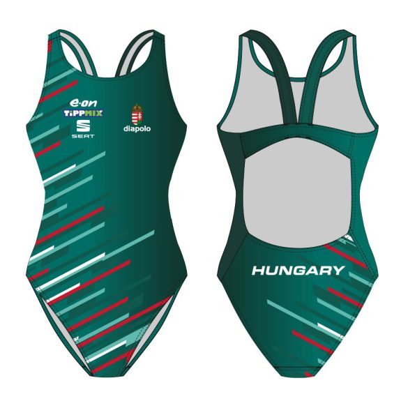 HUNGARIAN NATIONAL WATER POLO TEAM - Women's Thin Strap Swimsuit 2025