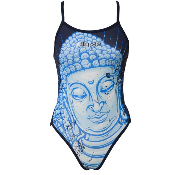 Damen Badeanzug-Buddha mit dünnen Trägern