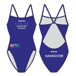 Waspo Hannover-Badeanzug mit dünnen Trägern