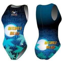   Damen Wasserballanzug-HWPSC Malaga night mit breiten Trägern
